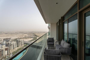 Nasma Luxury Stays - 26th-Floor Creek Harbour 2BR with Sea Views